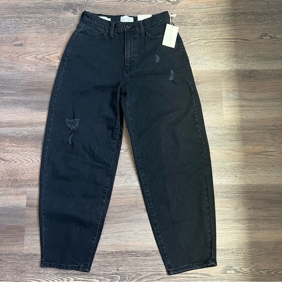 Universal Thread Denim - Women's High-Rise Balloon Jeans - Universal Thread™ Black 4